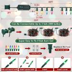 Musical Christmas Lights with 25 Songs, 65 Ft