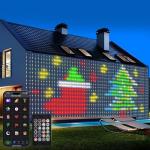 Smart RGB Music Sync Curtain Lights with Remote