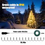 Smart Christmas Tree Lights with APP Control, Music Sync