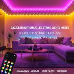 Smart LED String Lights - 164FT, App Controlled