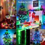 Color Changing Music Sync Fairy Lights, 66ft 200 LED