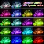 Hozplex 99ft Music Sync LED Rope Lights