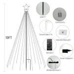 Music-Sync LED Christmas String Lights with Remote