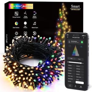 Brizled 66FT Smart Color Changing Christmas Lights