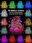 Color Changing Music Sync Christmas Lights, 66FT 200LED