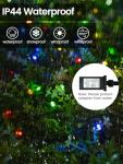 Color Changing Music Sync Christmas Lights, 66FT 200LED