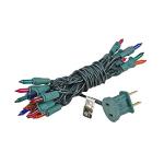 Multicolor Musical Mini Light String - 20 Bulbs