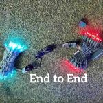 JinBest 6 FT Extension Cords for Christmas Lights