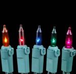 Multicolor Musical Mini Light String - 20 Bulbs