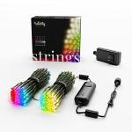 Smart LED String Lights - App Controlled, 250 RGB+W