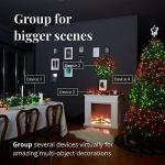 Smart LED String Lights - App Controlled, 250 RGB+W