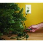 15-Foot Christmas Tree Extension Cord for Lights