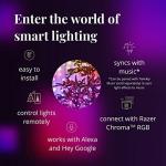 Smart LED String Lights - App Controlled, 250 RGB+W