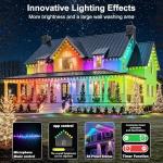 RCUICA 500FT Music Sync Outdoor Christmas Lights