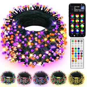 Smart Christmas String Lights, 98FT RGB Music Sync