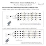 4-Channel Music Sync Light Controller for Holidays
