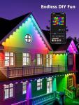 BrizLabs 100ft Smart LED Christmas Music Lights