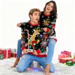 LED Light Up Ugly Christmas Sweater for Women