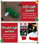 LED Light Up Ugly Christmas Sweater for Women