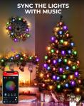 Smart C9 Music Sync Christmas Lights, 50 LED
