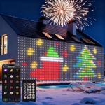 Smart RGB Music Sync Curtain Lights with Remote