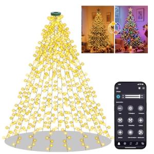 Smart Christmas Tree Lights with APP Control, Music Sync