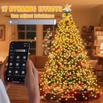 Smart Christmas Tree Lights with APP Control, Music Sync