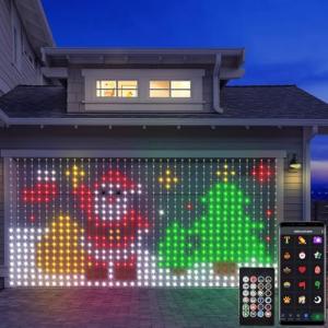 800 LED Music Sync Curtain Lights with APP