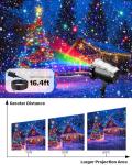 RGB Laser Christmas Lights Projector for Outdoor Fun