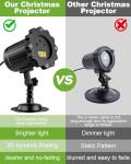 RGB Laser Christmas Lights Projector for Outdoor Fun
