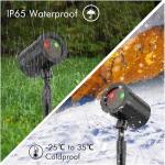 GUSODOR Outdoor Christmas Projection Lights with Remote