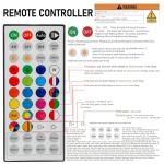 Smart Christmas String Lights, 98FT RGB Music Sync