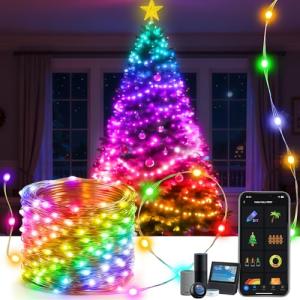 Smart 66ft Color-Changing Music Sync Fairy Lights