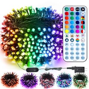 66ft Music Sync Color Changing Christmas Lights