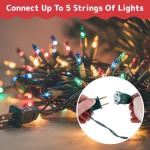 50 Ct. Multi-Color Twinkling Christmas Lights