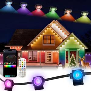 300FT RGB-IC Christmas Lights with Music Sync