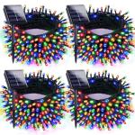 4pk Solar Christmas Lights with Music Sync