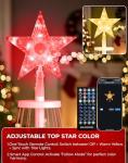 8FT Smart App-Controlled Christmas Tree Lights
