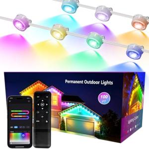 100ft LED Music Sync Outdoor Holiday Lights