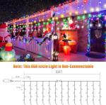 Joomer RGB Halloween Music Sync Icicle Lights