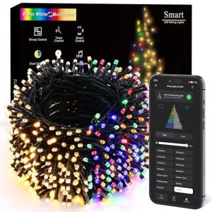 BrizLabs 800 LED Music Sync Christmas Lights
