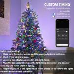 BrizLabs 800 LED Music Sync Christmas Lights