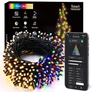 Brizled 66FT Smart Christmas Lights with Music Sync