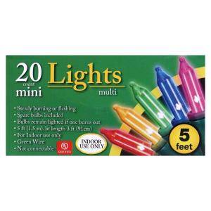 20 Multi-Color Mini Lights - Synchronized to Music