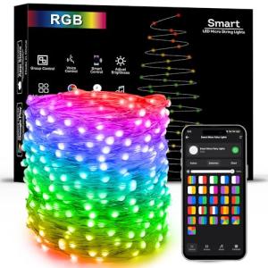 Brizled 66FT RGB Music Sync Fairy Lights