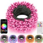 Ollny Smart RGB Music Sync Christmas Lights 131FT