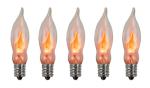 Flicker Flame Light Bulbs - Synchronized to Music