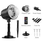 RGBW Ocean Wave Christmas Light Projector with Remote