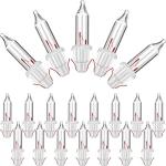 60 Count Mini Incandescent Christmas Lights Bulbs