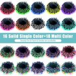 100LED Color Changing Christmas Lights with Remote